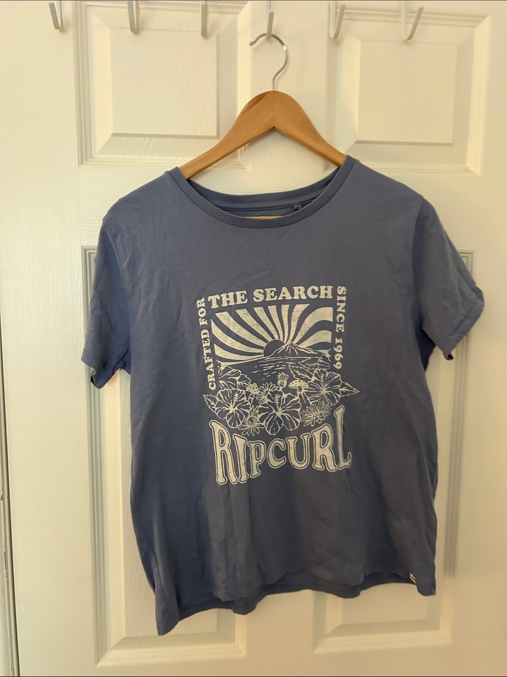 Rip Curl Blue Graphic Short Sleeve Tee